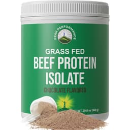 Peak Performance Grass Fed Beef Protein Isolate Peak Performance protein powder