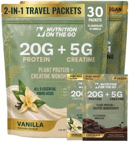 Nutrition On The Go Vegan Protein with Creatine Nutrition On The Go protein powder