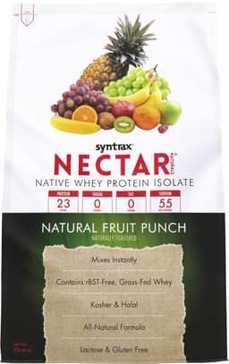 Syntrax Nutrition Nectar Naturals, 100% Whey Isolate Protein Powder Syntrax protein powder