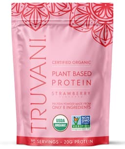 Truvani Vegan Plant Based Protein Powder Truvani protein powder