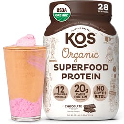 KOS Organic Plant Based Superfood Protein Powder KOS protein powder