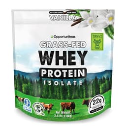 Opportuniteas Grass Fed Whey Protein Isolate Powder Opportuniteas protein powder